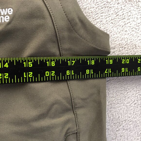 Lowe Alpine Women's Vest Jacket Medium Softshell Full Zip Stand Collar Green - Picture 5 of 12